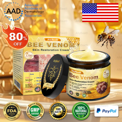 Mayo Clinic Official: AllyBee® Skin Treatment Cream Anti-aging, Hydrating, Skin Repair, Even Tone, Acne and Dark Spot Treatment, Wart and Mole Removal, Psoriasis Relief