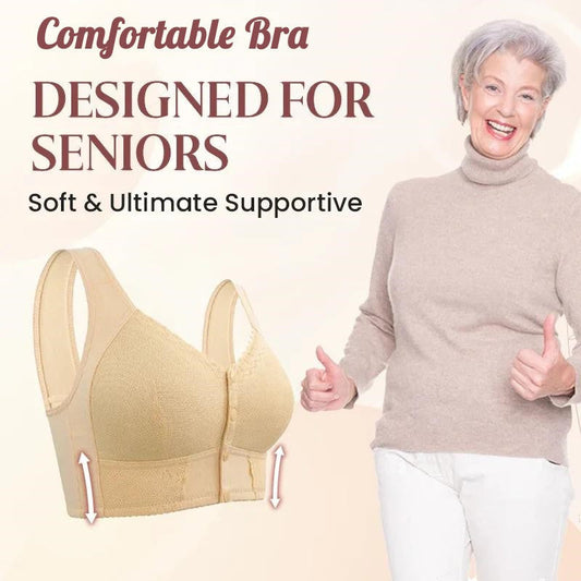 2024 New Front Closure Breathable Bra for Seniors
