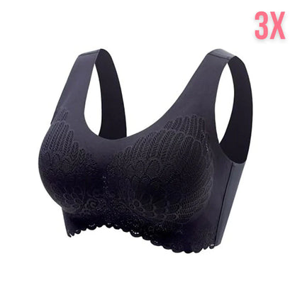 Latex 4.0 Graceful Anti saggy Breathable Lace Bra