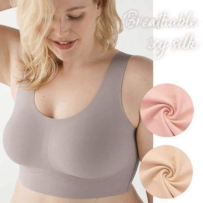 ULTRA COMFORT SEAMLESS SHAPING WIREFREE SUPPORT BRA PLUS SIZES S 6XL