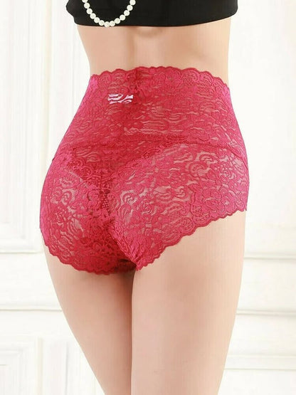 Sexy High Waist Pretty Lace Panties
