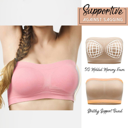 FULL SUPPORT SEAMLESS BANDEAU