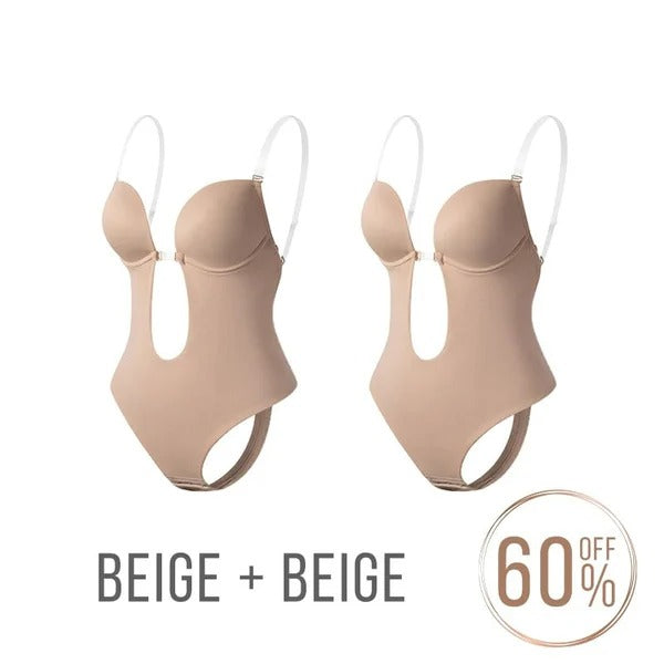 2023  Plunge Backless Body Shaper Bra