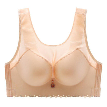 PLUS SIZE FULL CUP NO STEEL RING ULTRA THIN YOGA SPORTS BRA