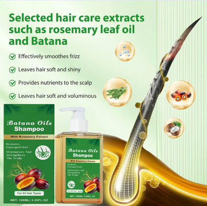 🎉Buy 2 Get 1 Free🎉Batana Oil Shampoo with Rosemary Extract