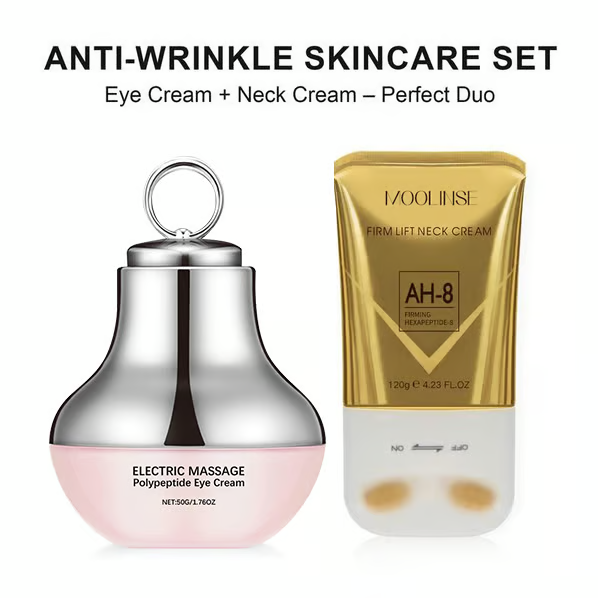 Neck & Eye Care Set – Tighten, Smooth & Hydrate ✨ All-in-One Moisturizing Treatment for Delicate Skin 💧