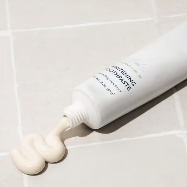 🦷 Fluoride-Free Hydroxyapatite Teeth Whitening Toothpaste with Coconut Oil & Xylitol ❄️