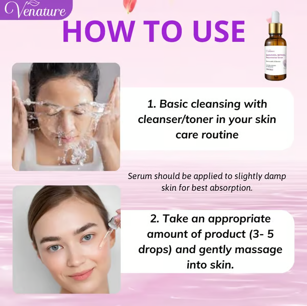 Venature Bakuchiol Retinol Rejuvenation Serum