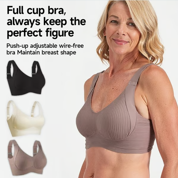 🎁Last Day Buy 1 Get 3 Packs 🔥 Super firming bra | Wire-free push-up bra 👍 No more sagging breasts
