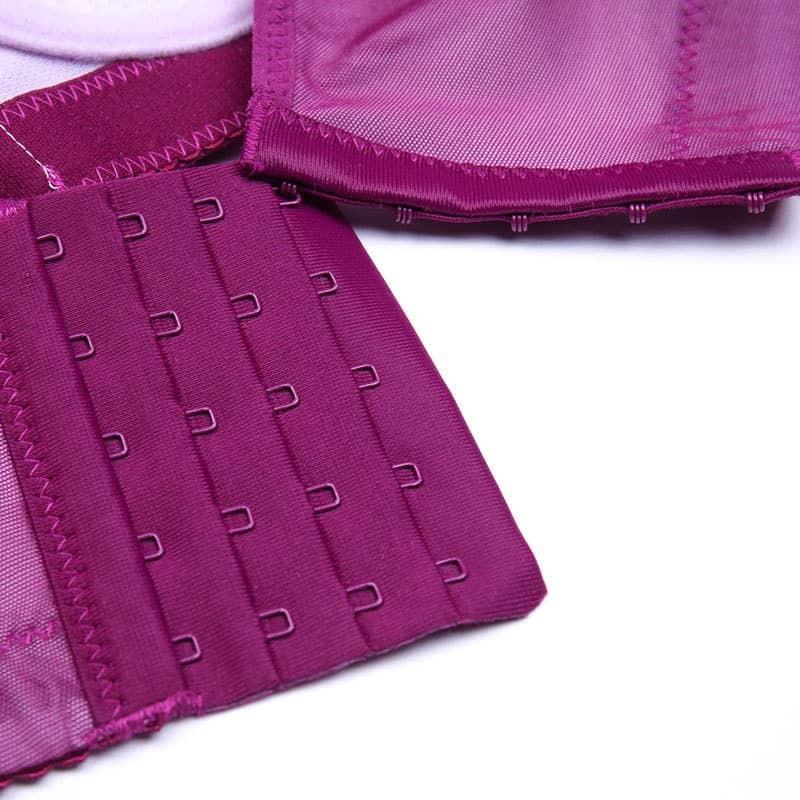 LACE BRA PLUS SIZE FULL CUP SHOULDER BAND ADJUSTABLE