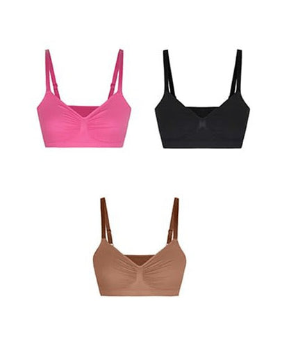 Womens Wireless Sculpt Bra Comfort Bralettes No Underwire Unlined Cami Bra