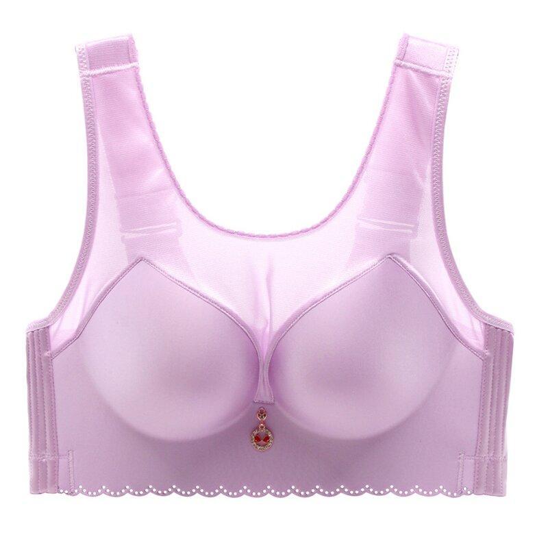 PLUS SIZE FULL CUP NO STEEL RING ULTRA THIN YOGA SPORTS BRA
