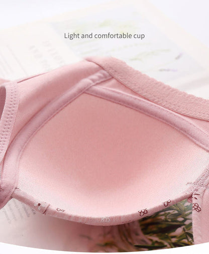 2022 Large size thin underwear anti-sagging bra