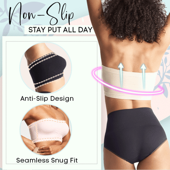 FULL SUPPORT SEAMLESS BANDEAU