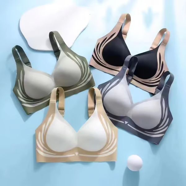 🎁Last Day Buy 1 Get 3 Packs🔥Super Gather Bra | Wireless Push-up Bra👍No More Sagging Breasts