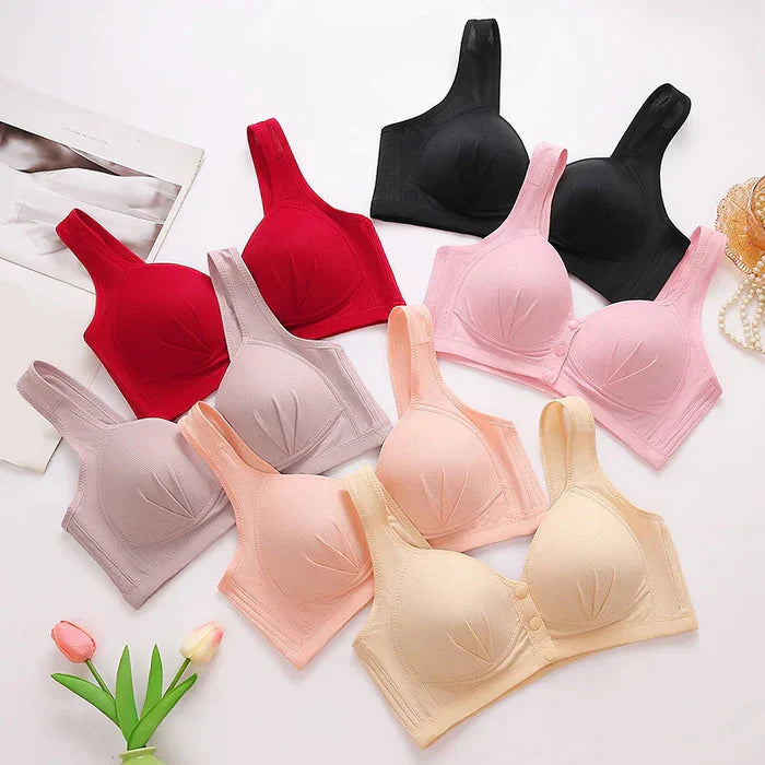 COMFORTABLE FRONT CLOSURE PUSH UP BRA