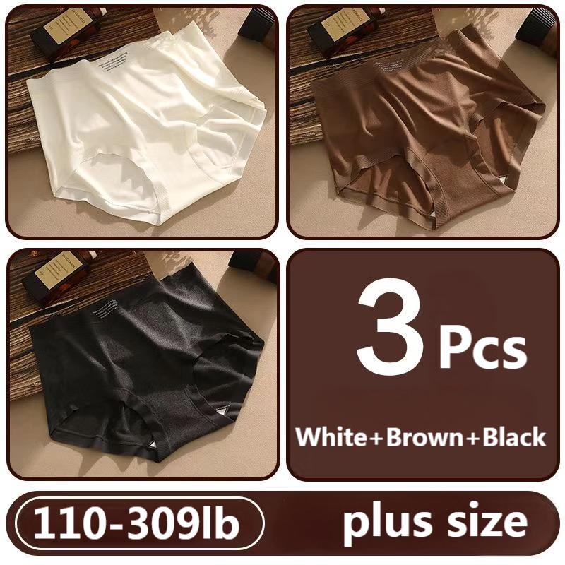 High waist womens underwear tummy control warm antibacterial panties