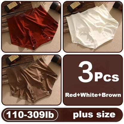 High waist womens underwear tummy control warm antibacterial panties