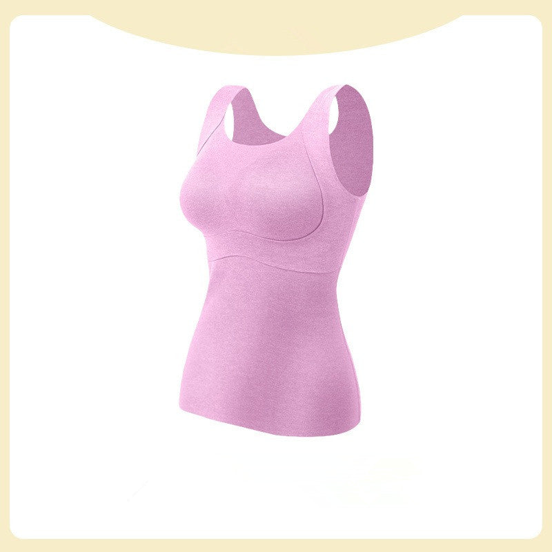 Womens Thermal Tank Tops With Built in Bra