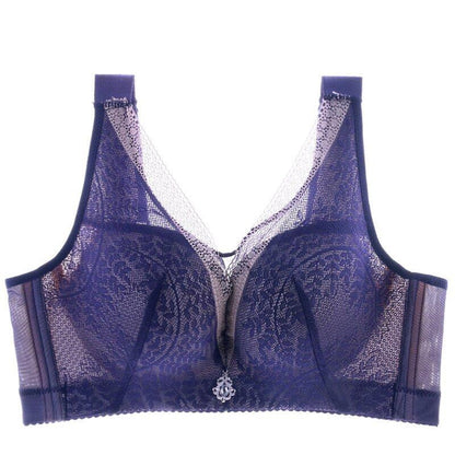 PLUS SIZE WIRELESS BREAST-RECEIVING ADJUSTABLE PUSH UP BRA