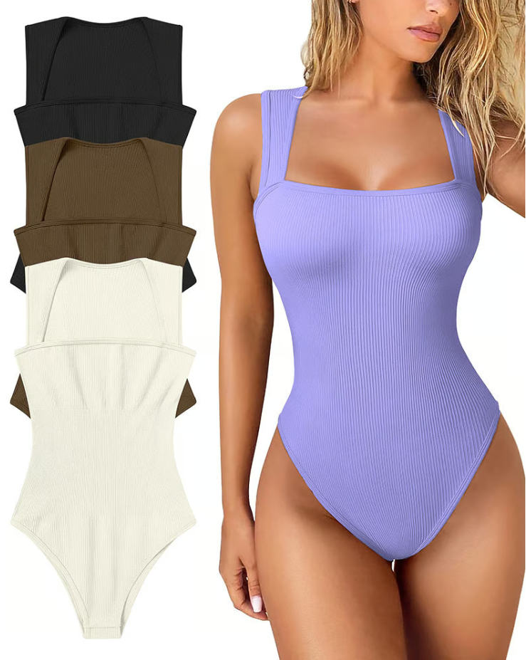 🏆Last Day 🔥Sleeveless Tummy Control Tank Tops Bodysuits