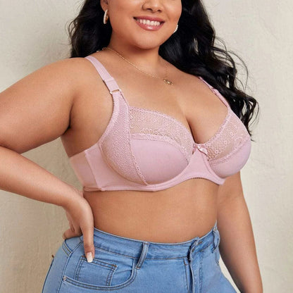 Womens Plus Size Lace Bra