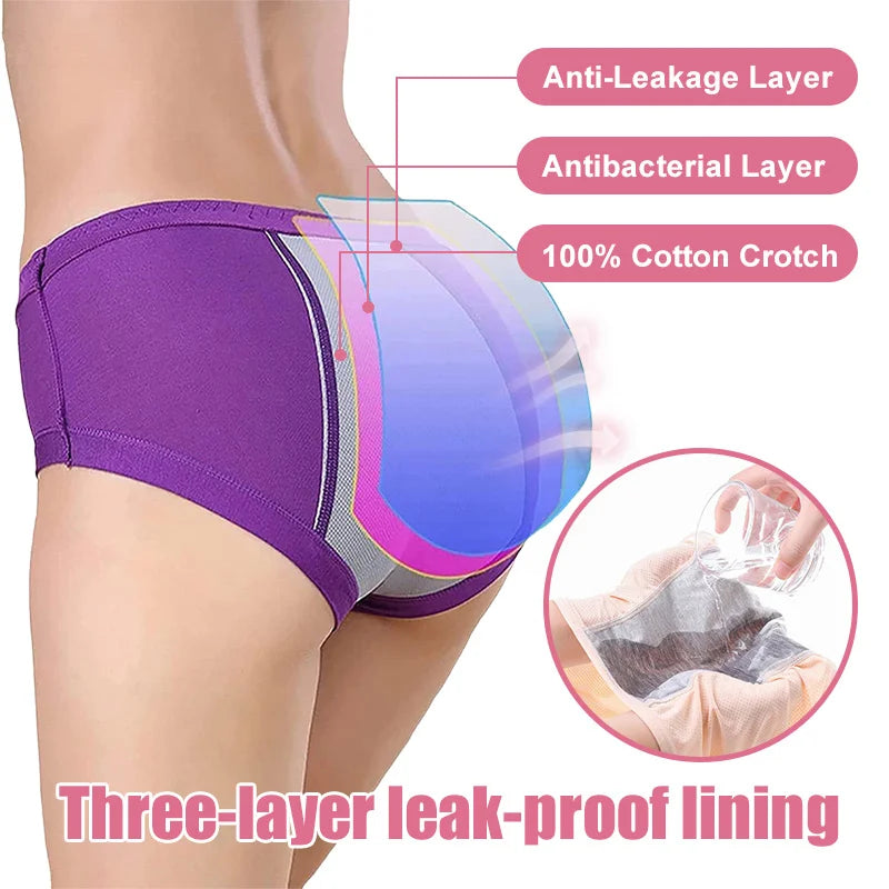 2025 New Upgrade High Waist Leak Proof Panties
