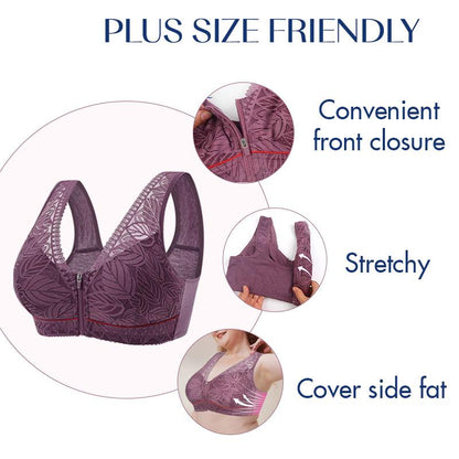Comfort Wireless Front Close Bra