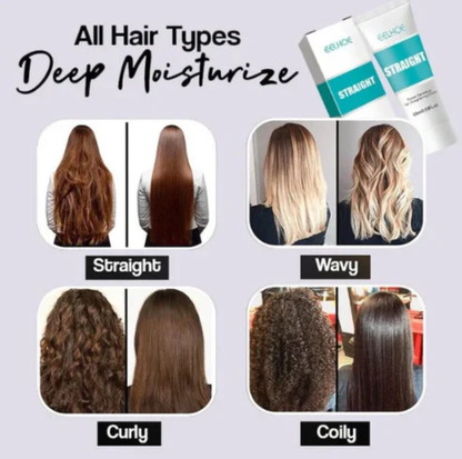 ✨LAST DAY SALE 50% OFF✨ Silk & Keratin Hair Straightening Cream