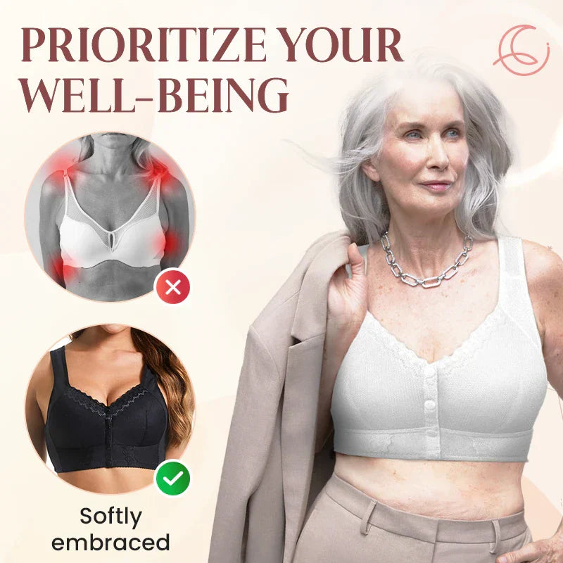 2024 New Front Closure Breathable Bra for Seniors