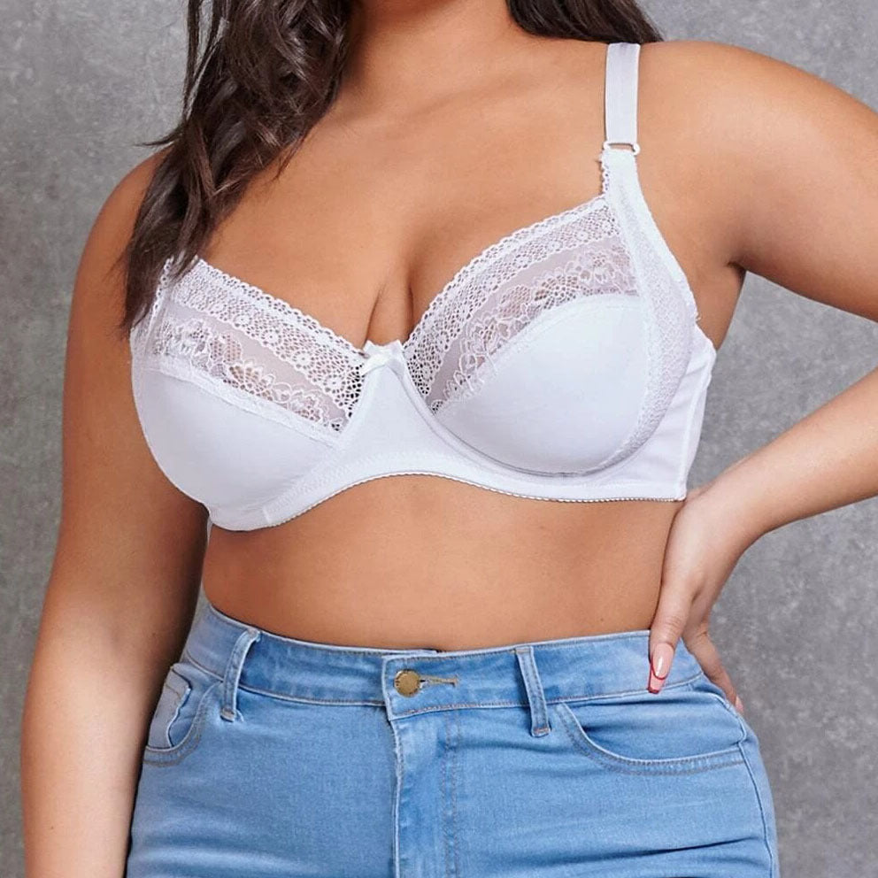 Womens Plus Size Lace Bra
