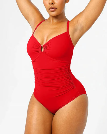 🩱Smart Sculpt U-Ring Cut Out Tummy Control Shaping Swimsuit