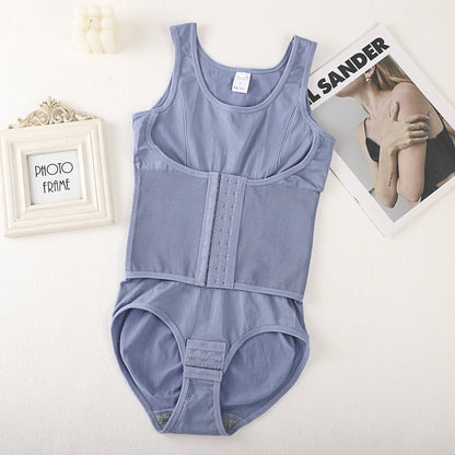 BUTTONED SHAPEWEAR BODYSUIT