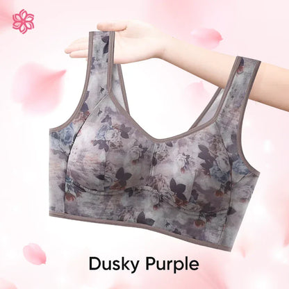 Ice Silk Lace Cooling Comfort Bra