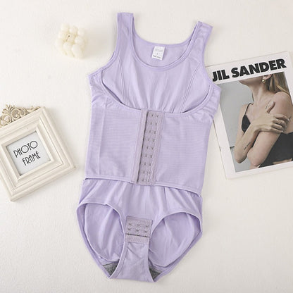 BUTTONED SHAPEWEAR BODYSUIT