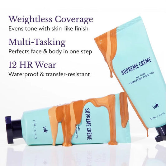 Supreme Crème – All-in-one moisturizer, concealer & coverage 💧🌿 Lightweight & waterproof