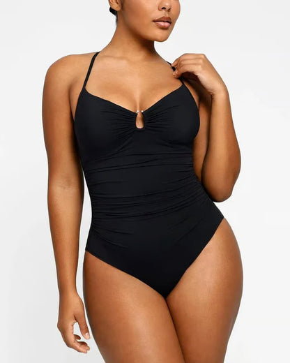 🩱Smart Sculpt U-Ring Cut Out Tummy Control Shaping Swimsuit