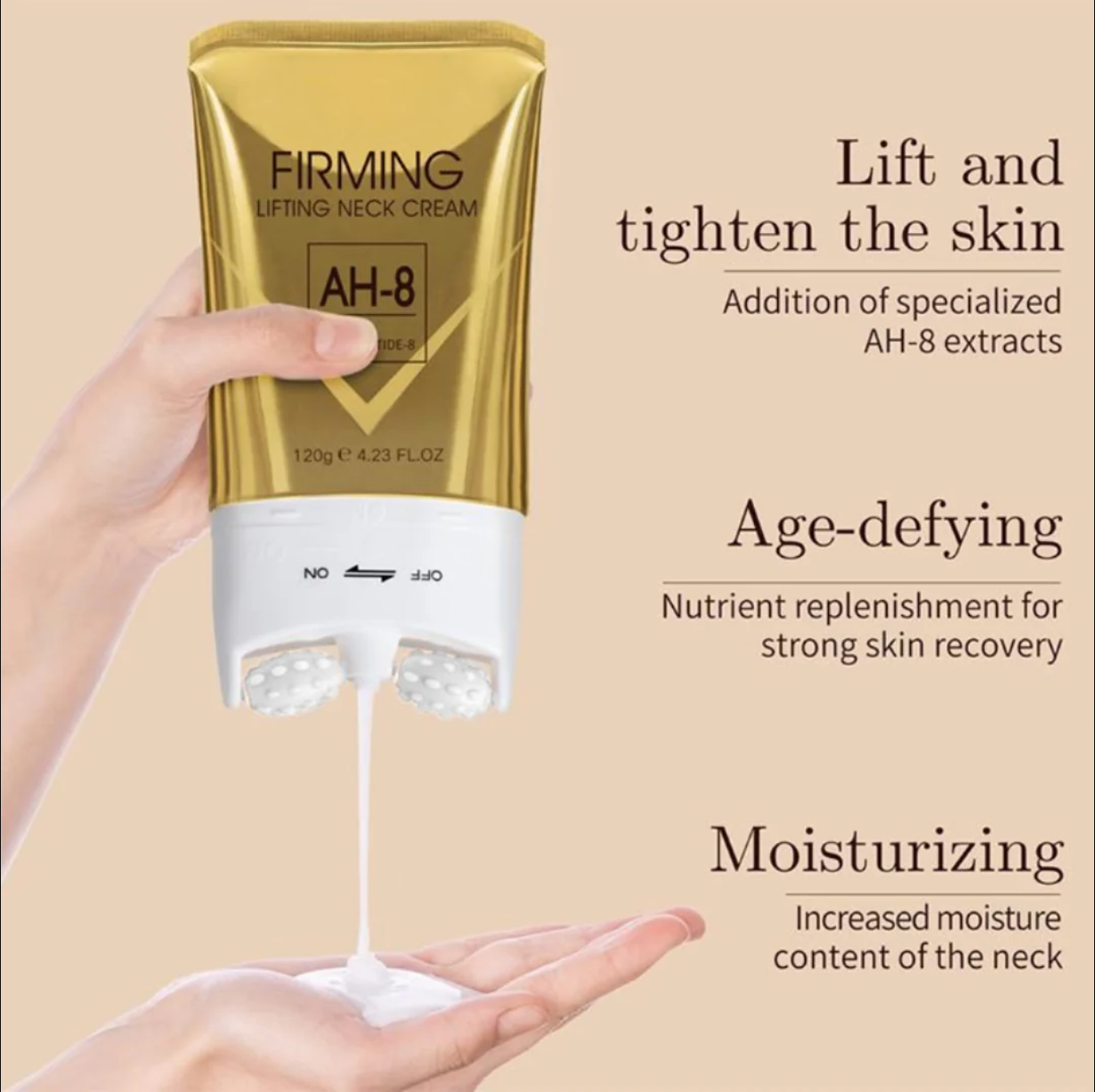TIGHTEN & LIFT NECK CREAM by CocoBeauty