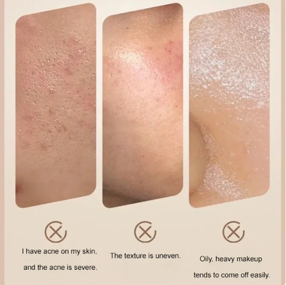 🔥Vente chaude🔥Bâton de Fond de Teint Mat Velouté avec Brosse Fine